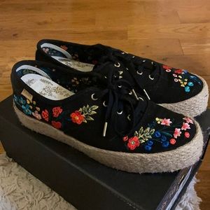 Keds embroidered sneakers